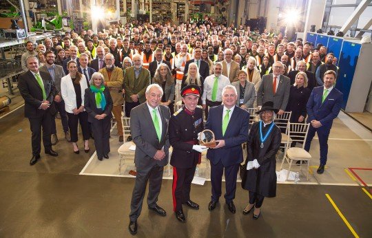 Niftylift celebra el Premio del Rey a la Empresa