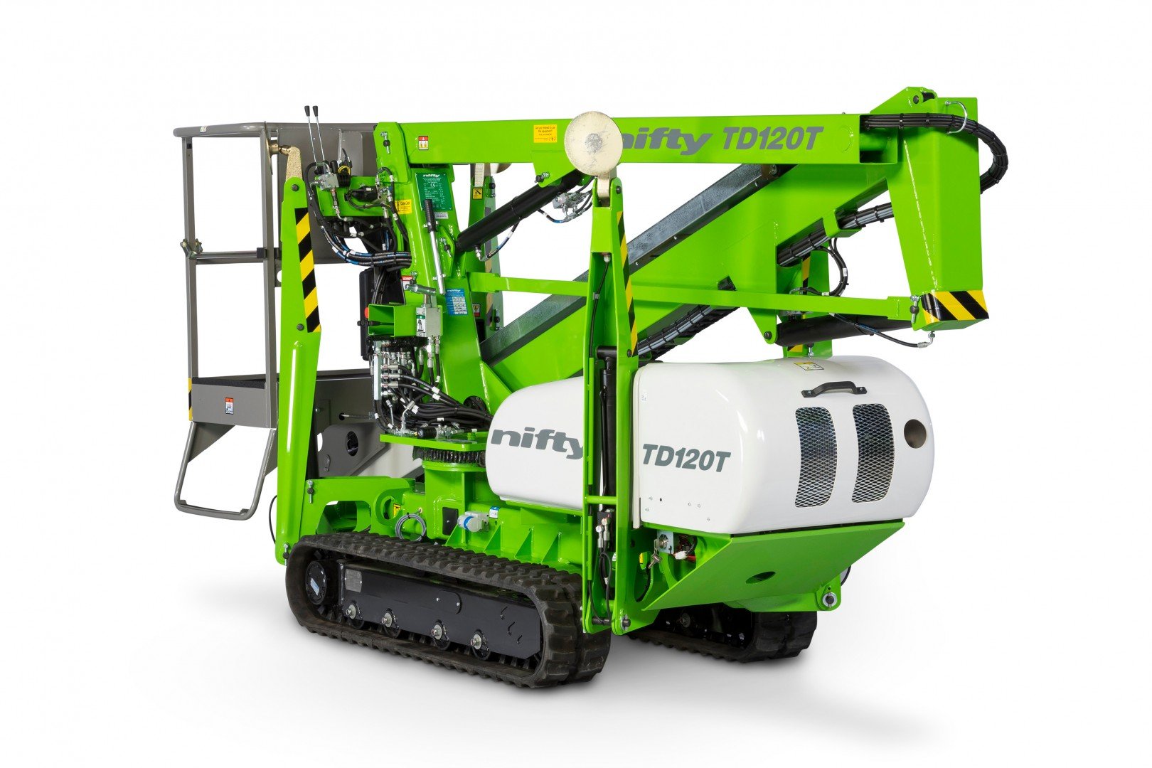 TD120T | 12m TrackDrive Spider Lift with Crawler Mount from Niftylift