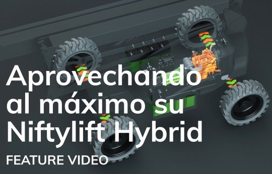 Aprovechando al máximo su Niftylift Hybrid