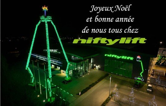 Joyeux No&euml;l de Niftylift