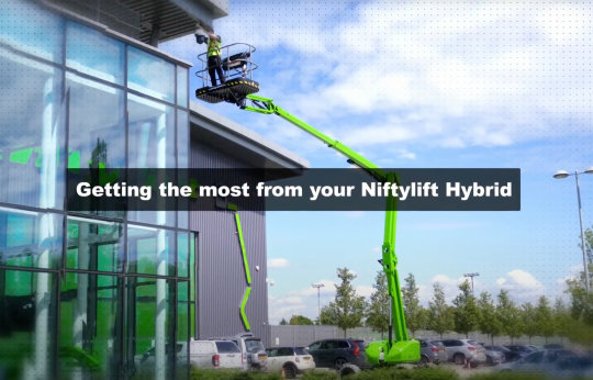 Hoe uw Niftylift Hybrid langer te doen meegaan