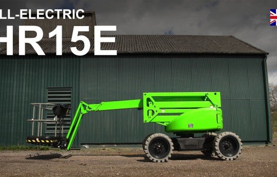 Work smarter with the All-Electric HR15E