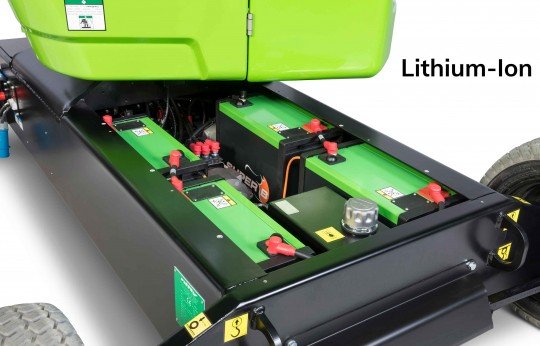 Supercharge uw Niftylift met lithium-ion accu’s