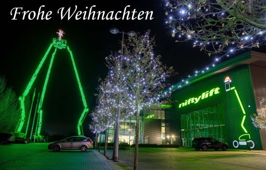 Wir wünschen Ihnen Frohe Weihnachten und ein Gutes Neues Jahr