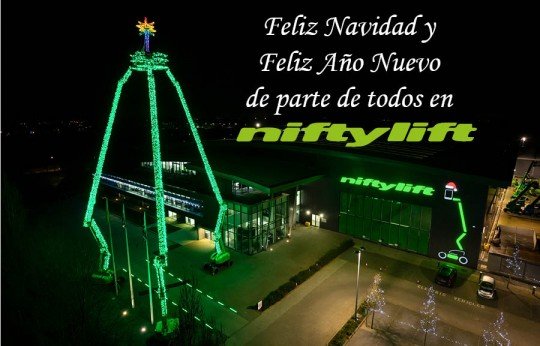 Feliz Navidad de Niftylift