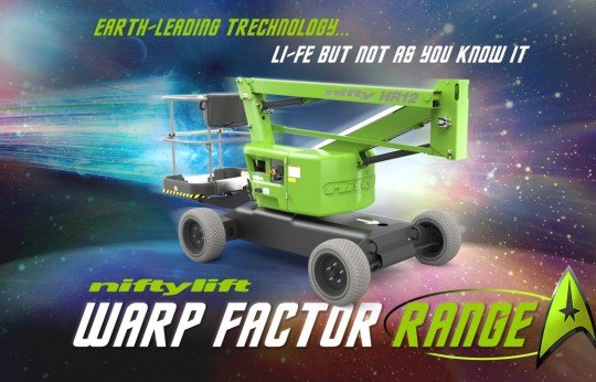 Niftylift Announces New Platform Range with Next Generation Trechnology