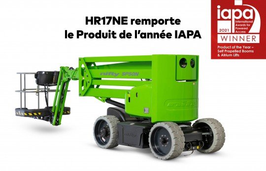HR17NE remporte le Produit de l'ann&eacute;e IAPA