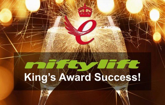 Niftylift viert het succes van de Koningsprijs in 2024