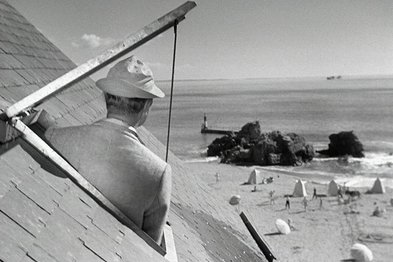 Event poster for Monsieur Hulot's Holiday 