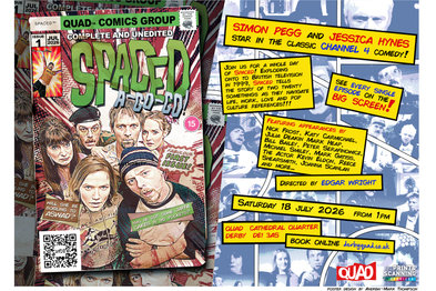 Event poster for Spaced-A-Go-Go!