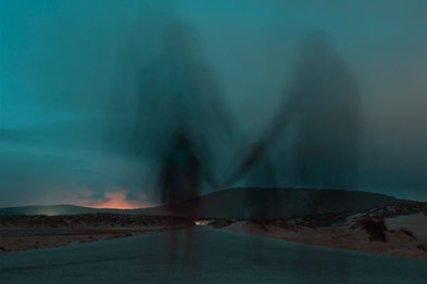 Event poster for Alex Davis – Through the Eyes of a Ghost