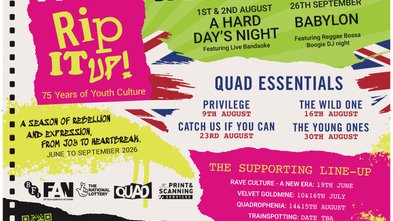 Event poster for Rip It Up!
