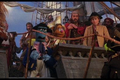 Event poster for Muppet Treasure Island