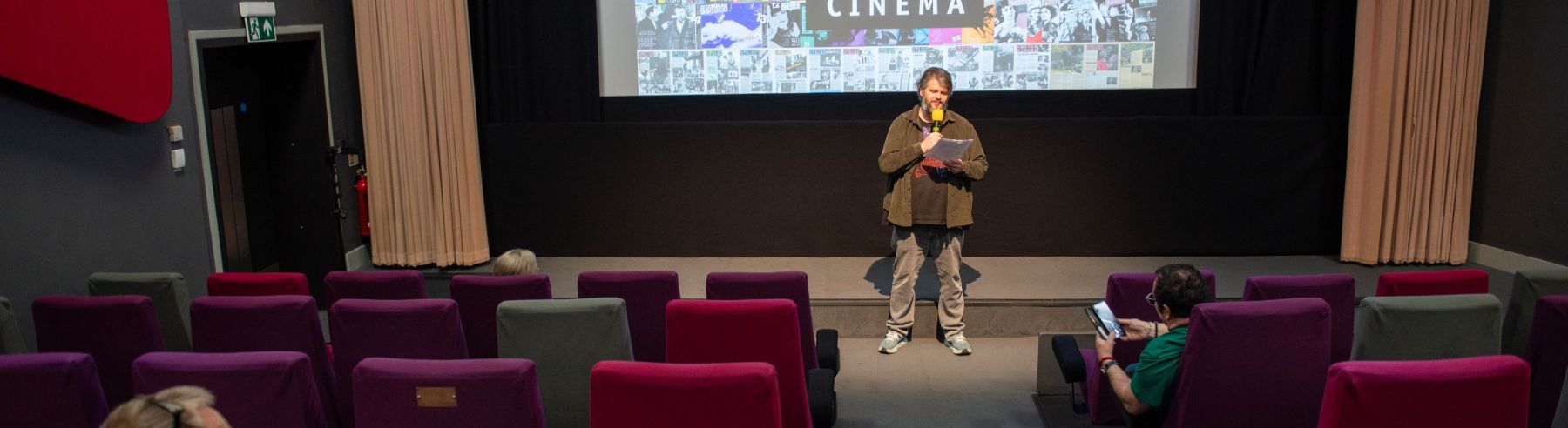 A private screening taking place in our Metro cinema