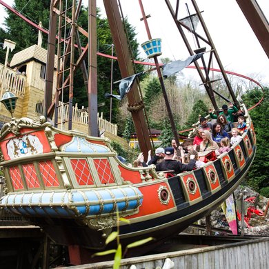 Pirate Ship Ride at Gulliver's Kingdom