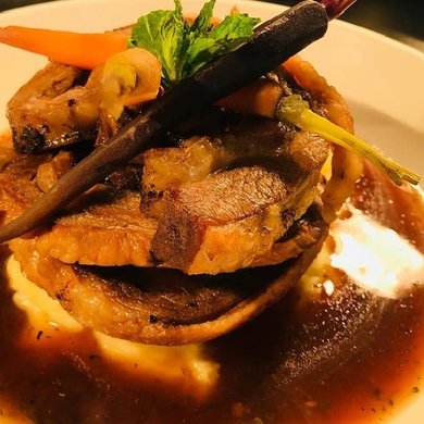 Exeter Arms Food Offering