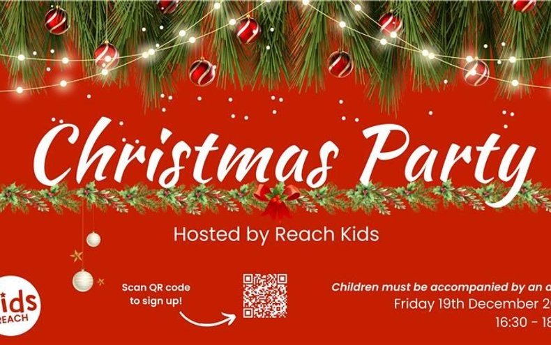 Reach Christmas Party event artwork