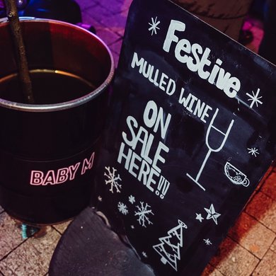 Mulled Wine at the Sadler Gate Christmas Night Market