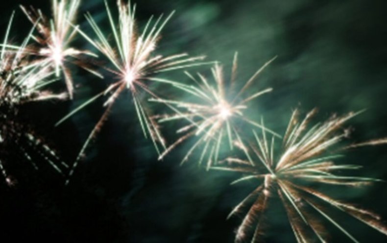 Low bang fireworks