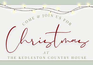 Menu image for Christmas Party Nights at the Kedleston Country House