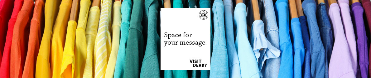 Advert : Visit Derby Advertising Fabric