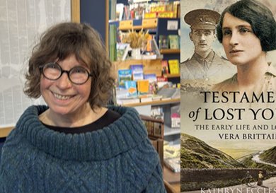 Menu image for Kathryn Eccleston: Testament Of Youth - Part of Summer Derby Book Festival