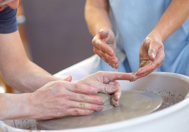 Menu image for Pottery Throwing Experience