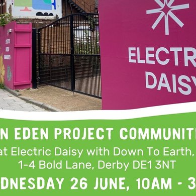 Menu image for Eden Project Communities at Electric Daisy