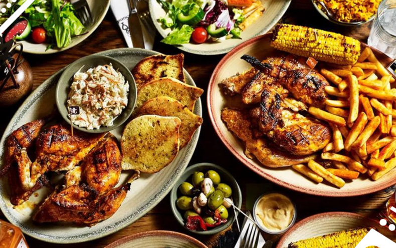 Nando's Market Place Derby Food Offering