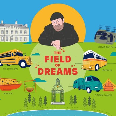 Johnny Vegas Field of Dreams artwork