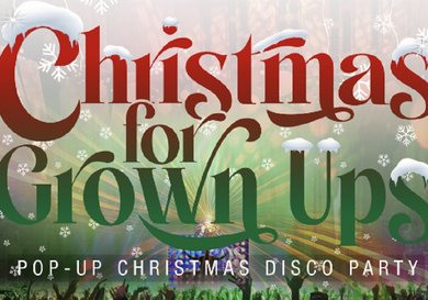 Menu image for Disco for Grown Ups Christmas Party
