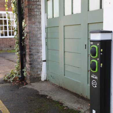 Derby Conference Centre electric car charging point