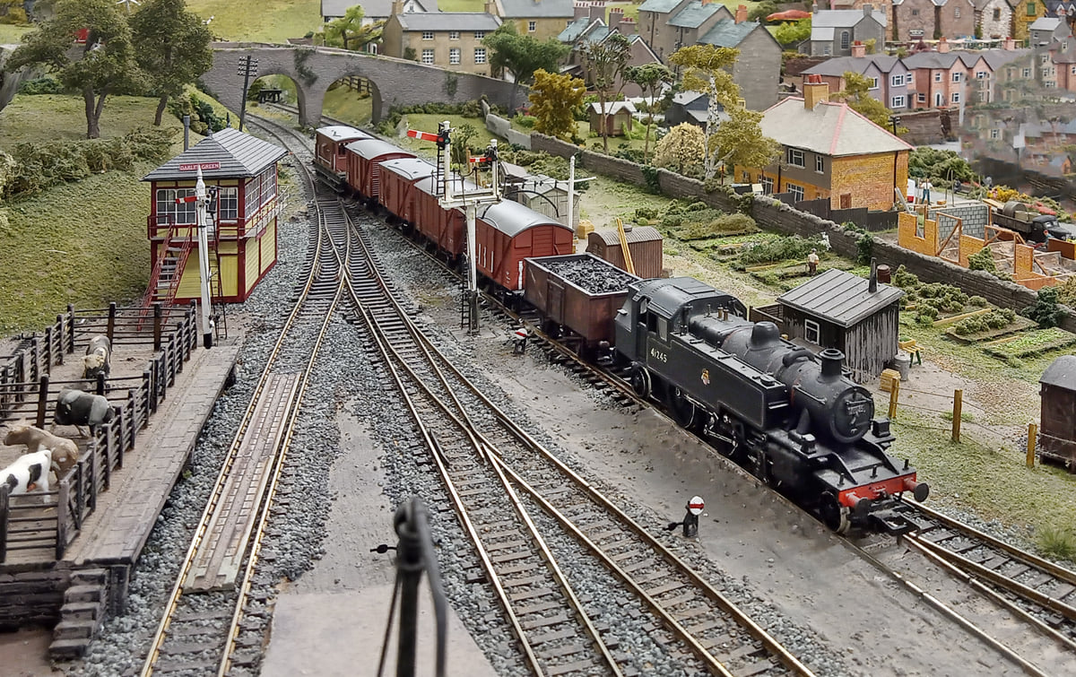 Model railway clearance
