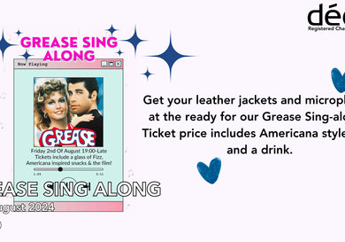 Menu image for Grease Sing Along