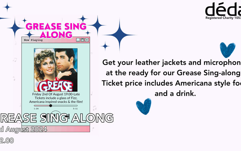 Grease Sing Along event artwork