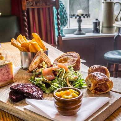 Exeter Arms Food Offering