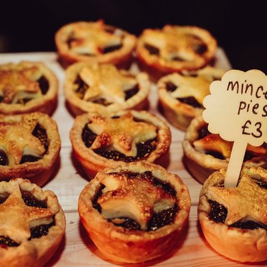 Mince Pies at the Sadler Gate Christmas Night Market