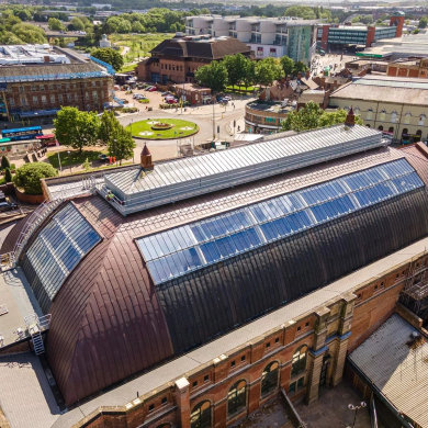 Derby Market Hall Roof