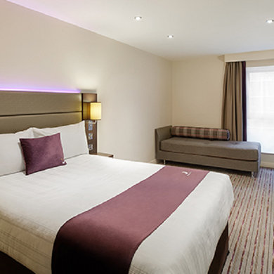Premier Inn Derby City Centre Bedroom