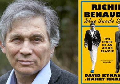 Menu image for David Kynaston: Richie Benaud’s Blue Suede Shoes - Part of Summer Derby Book Festival