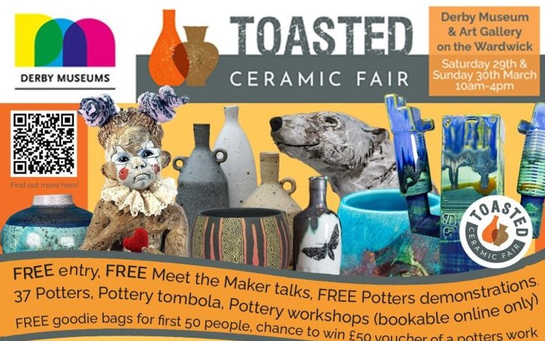 Toasted Ceramic Fair event artwork