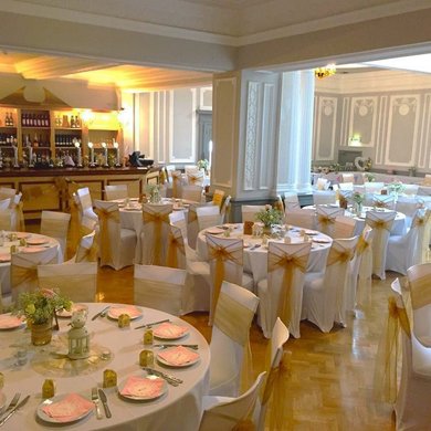 The Old Bell Hotel Wedding Decor
