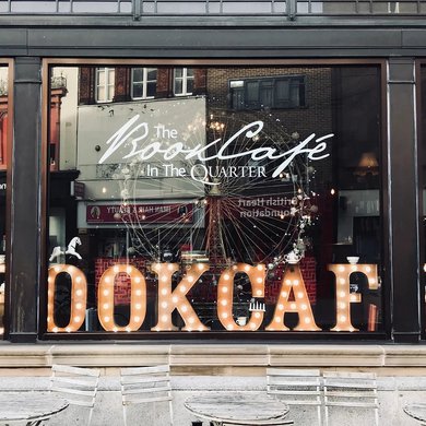 The Bookcafé Derby Exterior