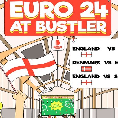 Menu image for Bustler Fan Park - Euros 24