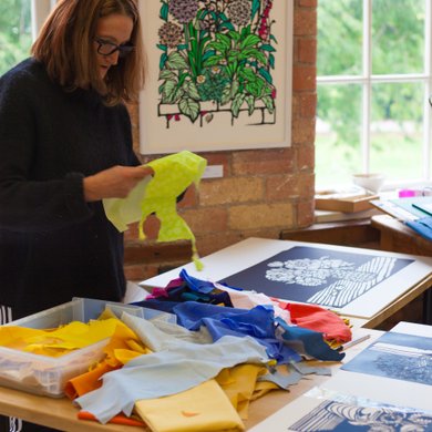 Artist at Banks Mill