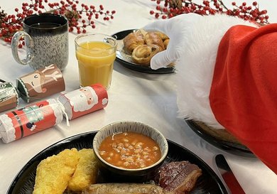 Menu image for Breakfast with Santa