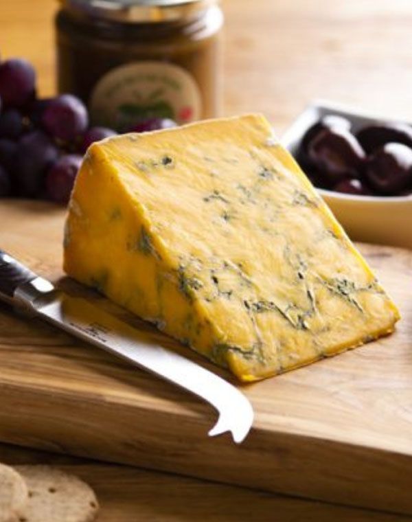 A wedge of cheese