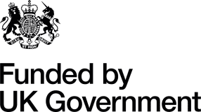 Logo: Funded by UK Government
