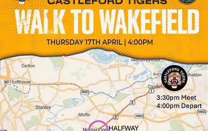Wakefield clubs unite to walk for beds