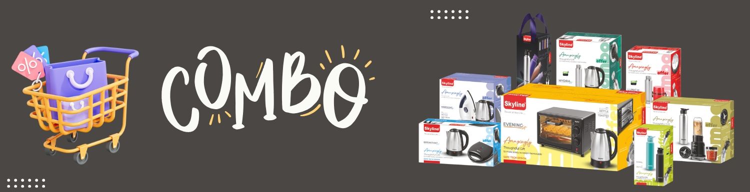 Skyline Office Lunch Box Set | Microwave Safe Containers, Steel